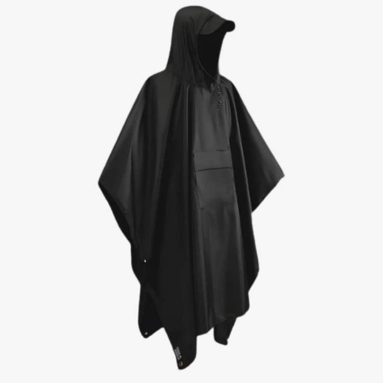 Waterproof Trekking Poncho | Compact Pouch, Universal Fit | All-Weather Protection for Hiking, Camping & Emergency Shelter