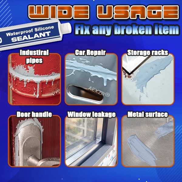 Waterproof Silicone Sealant – Flexible &amp; Weather-Resistant 300ml 2