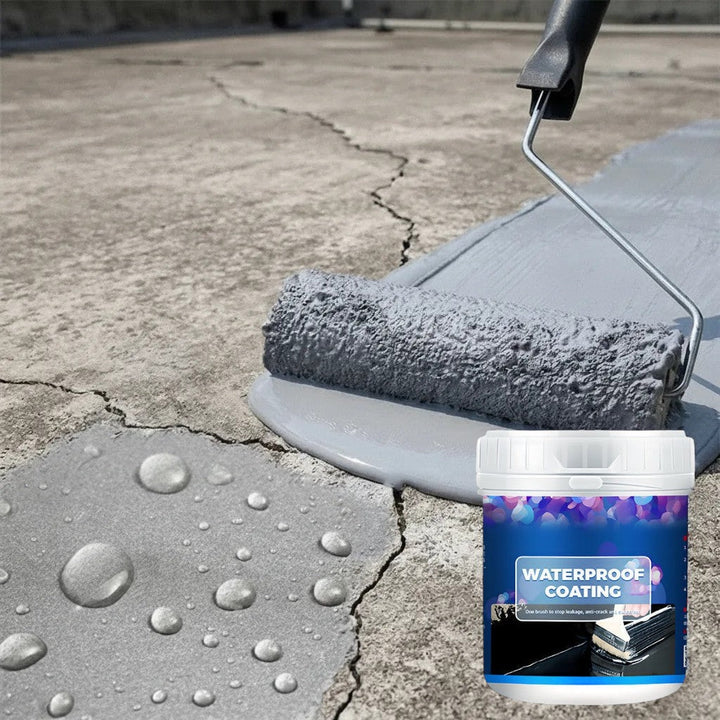 Waterproof sealing — permanently protects walls, roofs &amp; facades 0