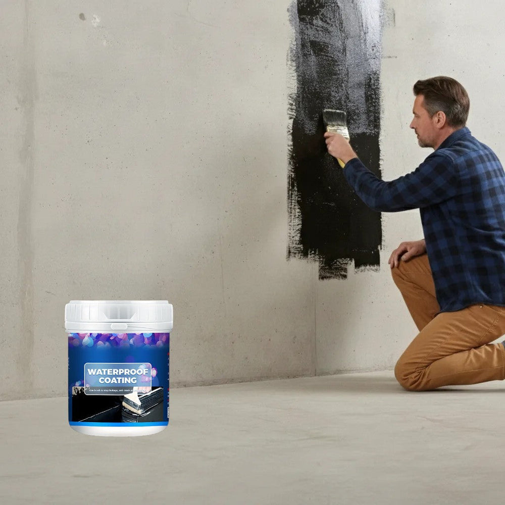 Waterproof sealing — permanently protects walls, roofs & facades 1