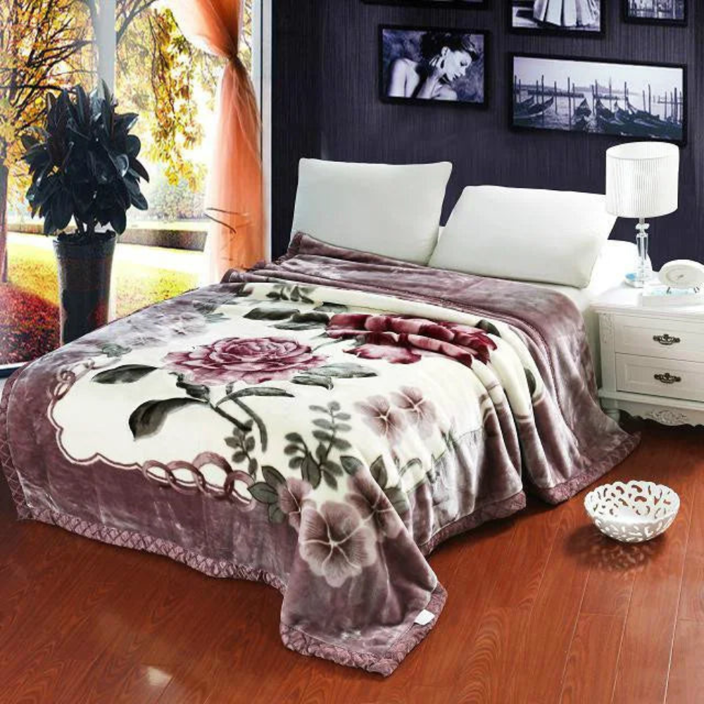 Weighted Blanket Double-Layer Quilted 150x200cm to 200x230cm | 2.5 to 4kg | Anti-Pilling, Fade-Resistant, Machine Washable