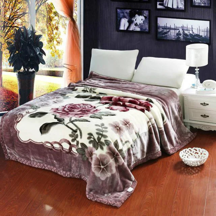 Weighted Blanket Double-Layer Quilted 150x200cm to 200x230cm | 2.5 to 4kg | Anti-Pilling, Fade-Resistant, Machine Washable