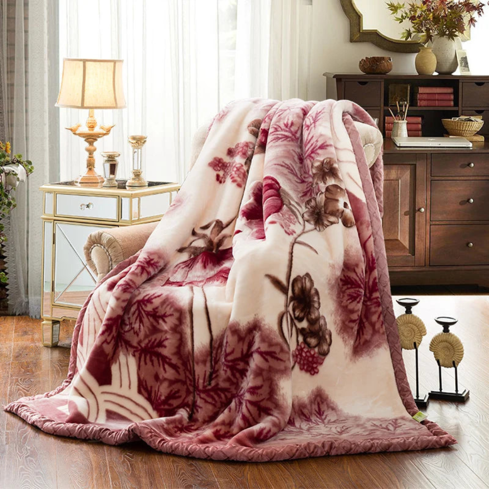 Weighted Blanket Double-Layer Quilted 150x200cm to 200x230cm | 2.5 to 4kg | Anti-Pilling, Fade-Resistant, Machine Washable