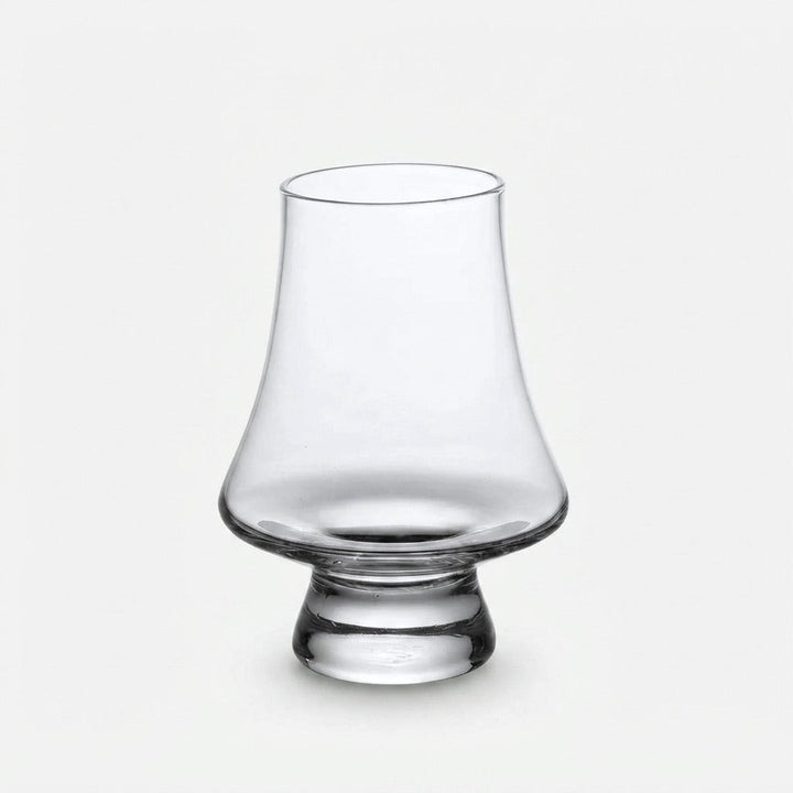 Whisky Glasses Lead-Free Glass | Conical Aroma-Enhancing Shape | Set of 4, Dishwasher Safe, Crystal Clear, Break-Resistant