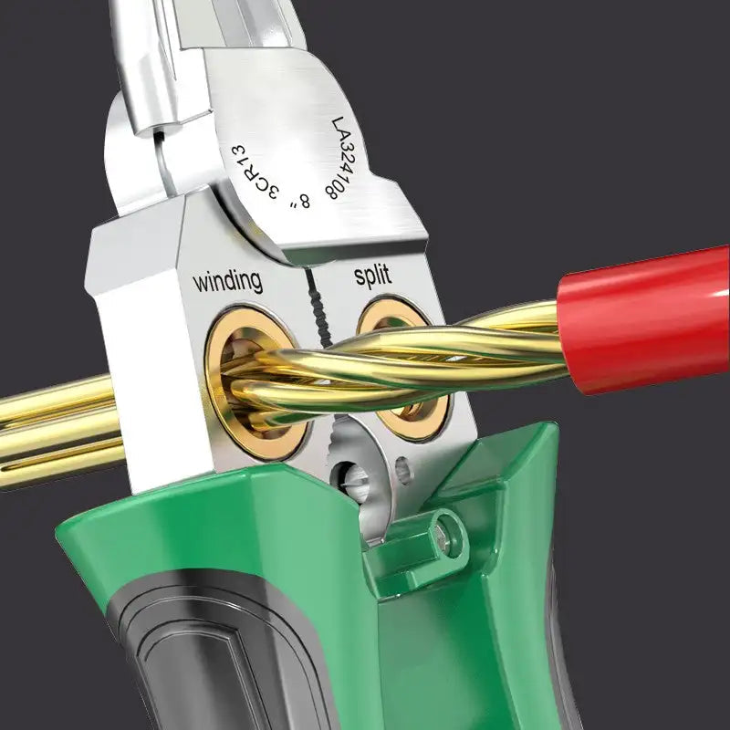Wire Stripper | Multi-Function Cutter Tool with Built-In Light