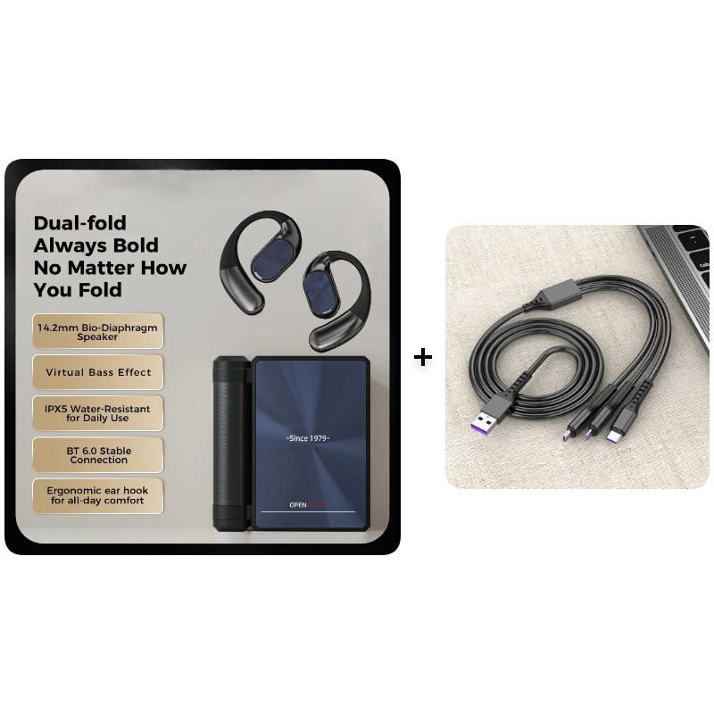 Wireless Bluetooth Earbuds with Charging Case | Bluetooth 6.0 Low-Latency Connection | IPX5 Waterproof Sports Design