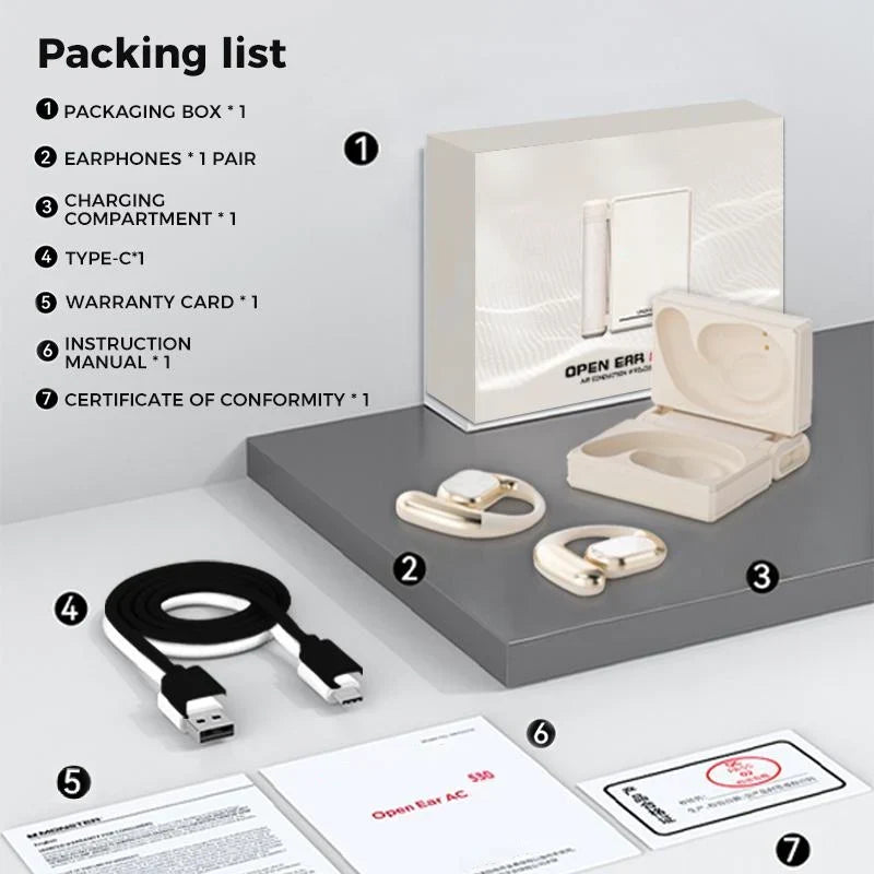 Wireless Bluetooth Earbuds with Charging Case | Bluetooth 6.0 Low-Latency Connection | IPX5 Waterproof Sports Design