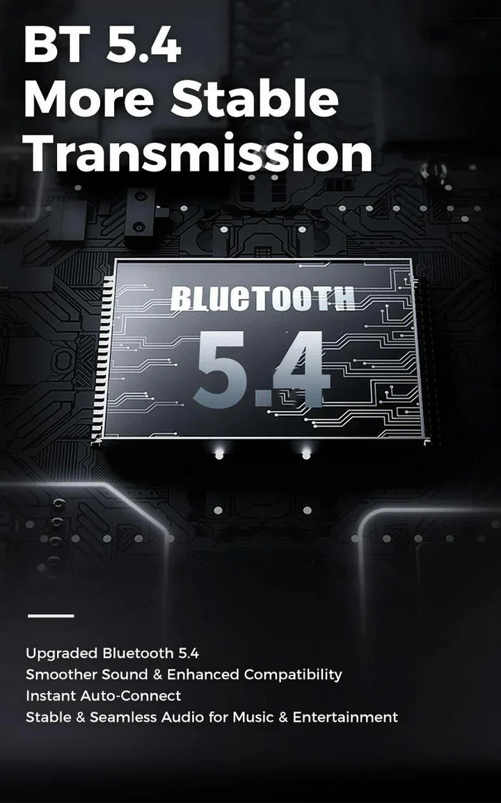 Wireless Bluetooth Earbuds with Charging Case | Bluetooth 6.0 Low-Latency Connection | IPX5 Waterproof Sports Design
