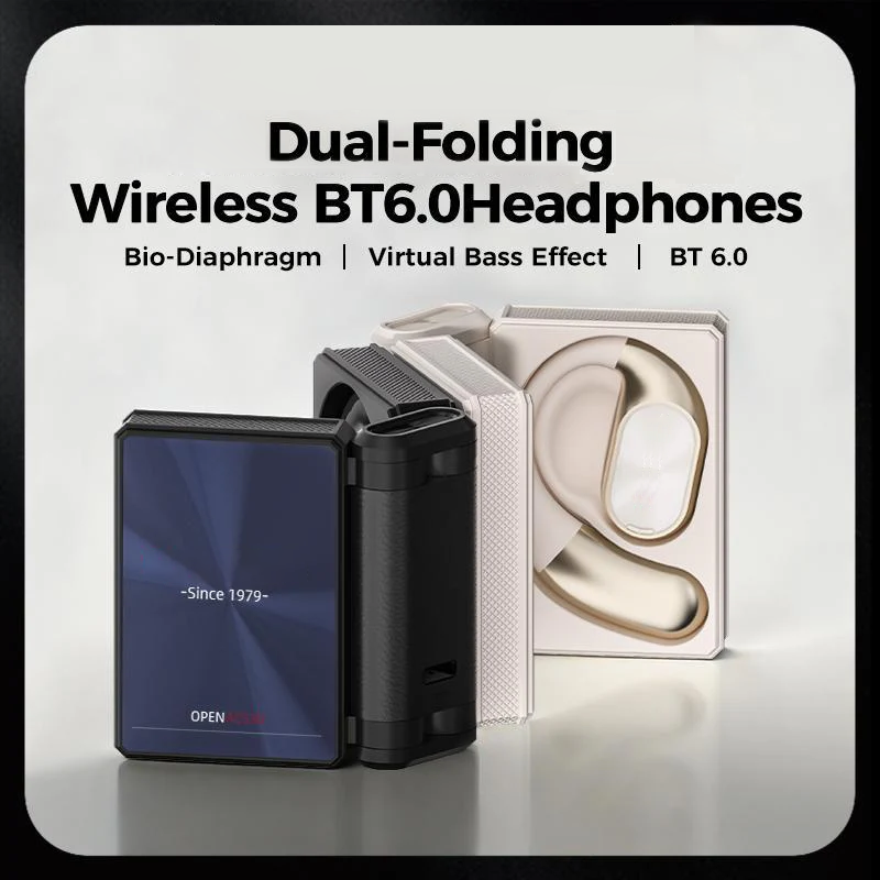Wireless Bluetooth Earbuds with Charging Case | Bluetooth 6.0 Low-Latency Connection | IPX5 Waterproof Sports Design