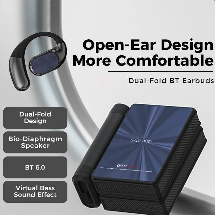 Wireless Bluetooth Earbuds with Charging Case | Bluetooth 6.0 Low-Latency Connection | IPX5 Waterproof Sports Design