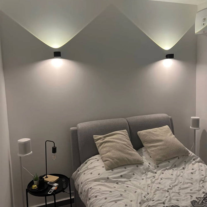 Wireless LED Wall Light | Adjustable Colour Temperature | USB Rechargeable, 30-Day Battery Life, 15-Second Install