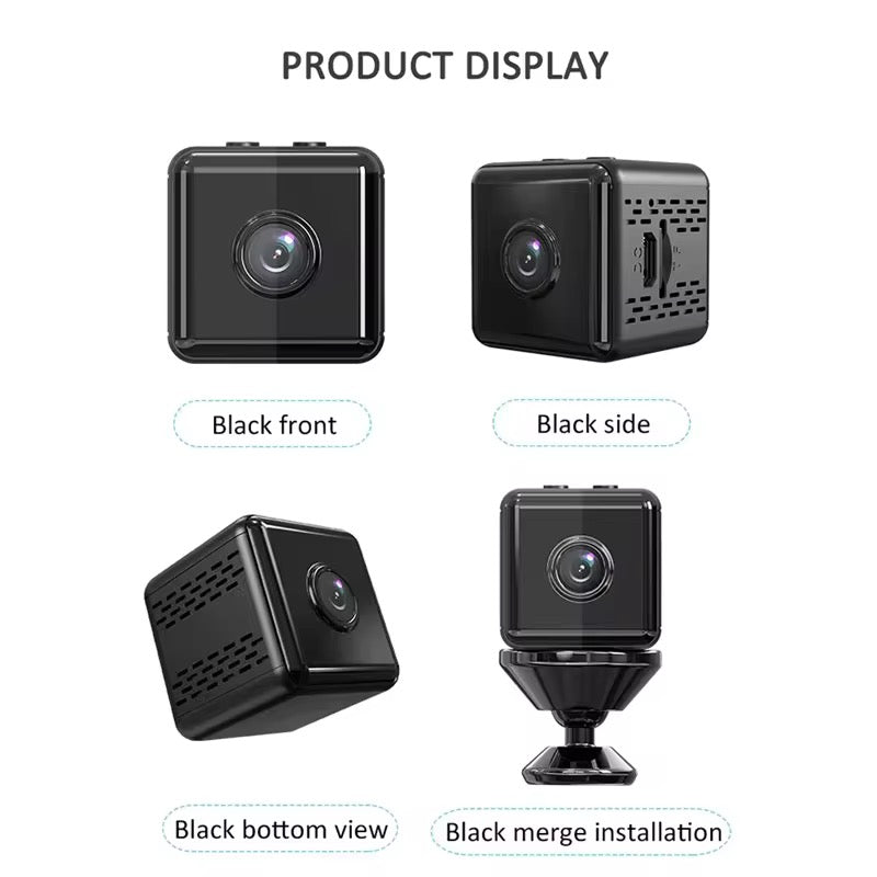 Wireless Security Camera | 1080P WiFi | Night Vision | 150° Wide Angle | Indoor Home Security
