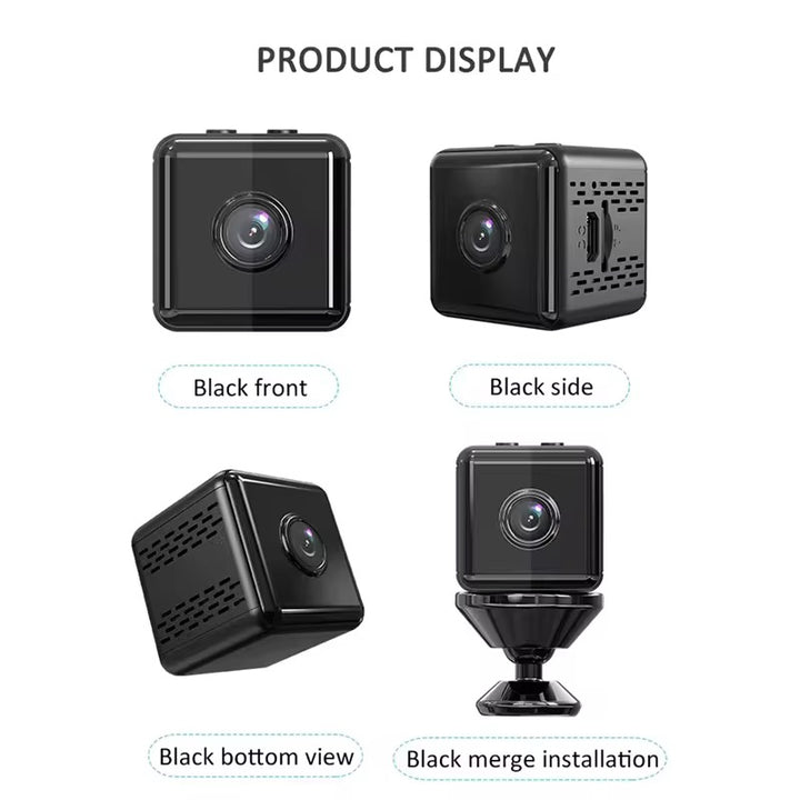 Wireless Security Camera | 1080P WiFi | Night Vision | 150° Wide Angle | Indoor Home Security
