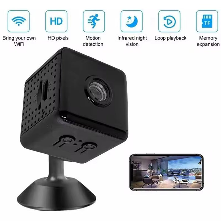 Wireless Security Camera | 1080P WiFi | Night Vision | 150° Wide Angle | Indoor Home Security