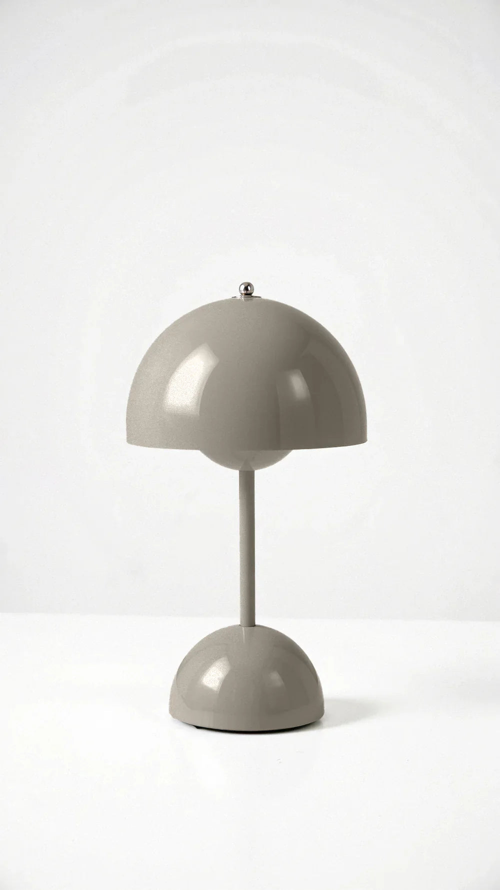 Wireless Table Lamp | Domed Shade, Rounded Dome Base
