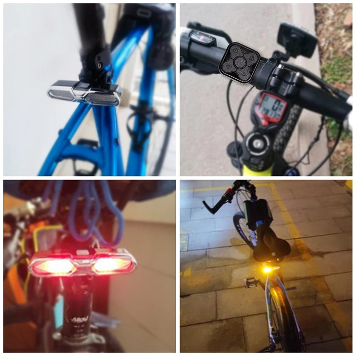 Wireless Bicycle Turn Signal | Rear Light With Remote
