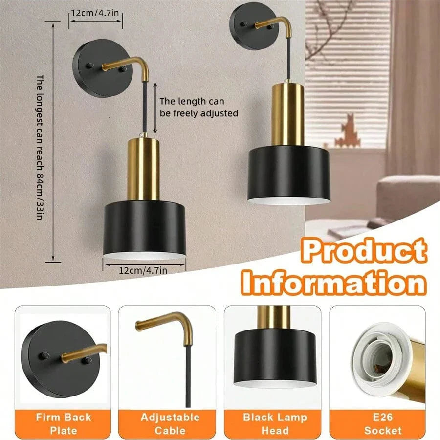 Wireless Rechargeable Wall Lamp | Remote Control, Adjustable Brightness &amp; Color Temperature for Bedrooms and Foyers 4
