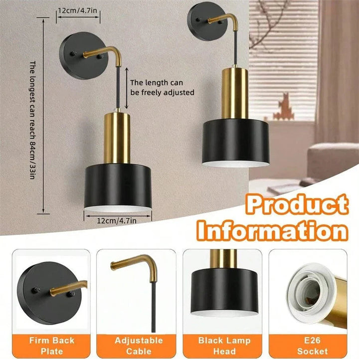 Wireless Rechargeable Wall Lamp | Remote Control, Adjustable Brightness &amp; Color Temperature for Bedrooms and Foyers 4