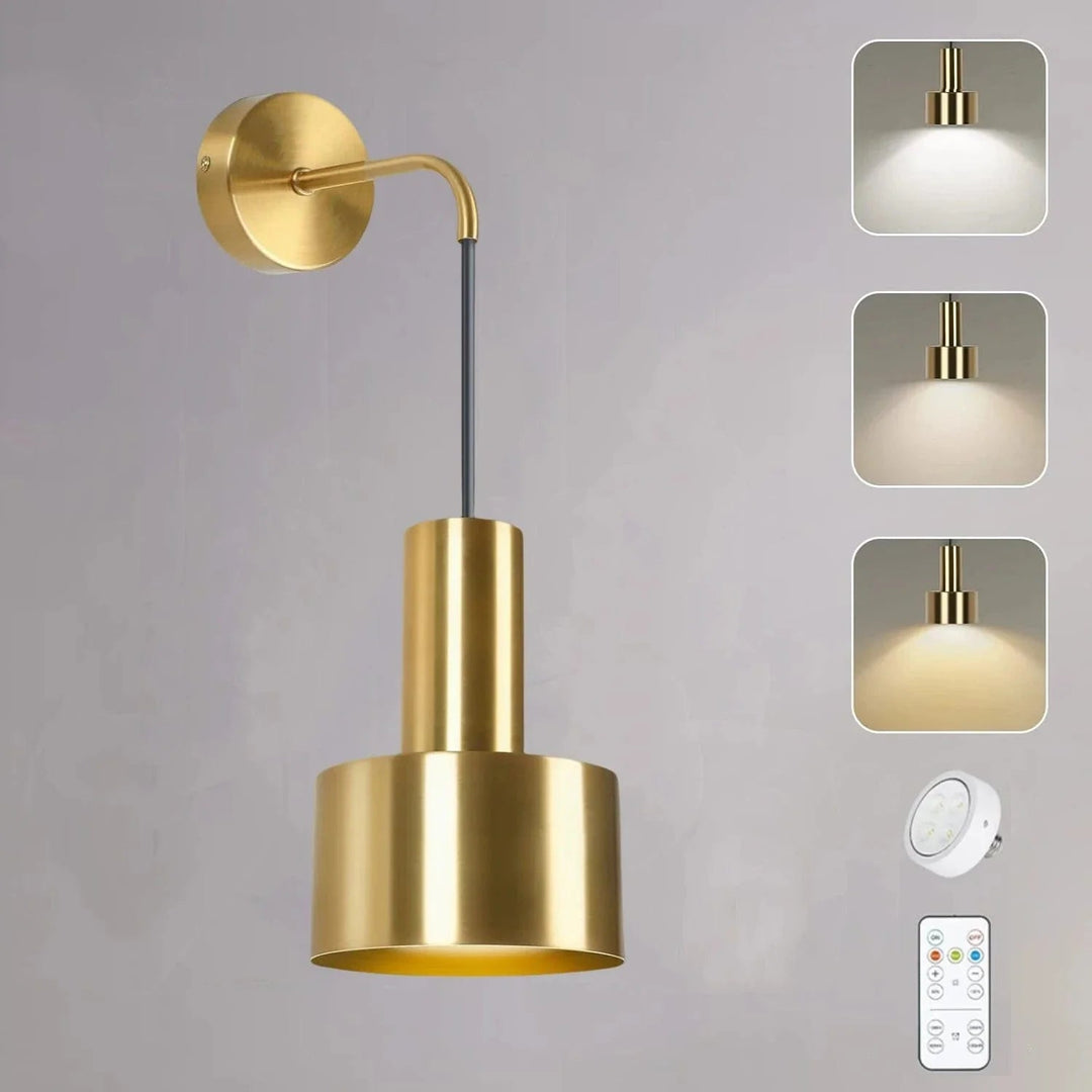 Wireless Rechargeable Wall Lamp | Remote Control, Adjustable Brightness &amp; Color Temperature for Bedrooms and Foyers 9