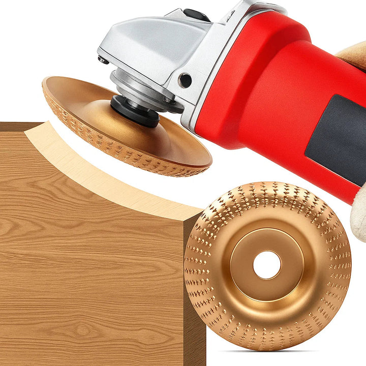 Wood Carving Disc Set | 3-Piece Angle Grinder Sanding Discs M14 Wood
