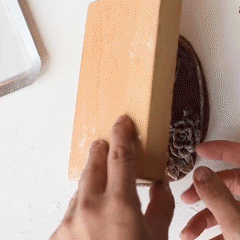 Wooden Baking Mold 6-14 cm | Hand-Carved Christmas & Animal Motifs | Non-Stick Wood Cookie Stamp for Professional Bakes