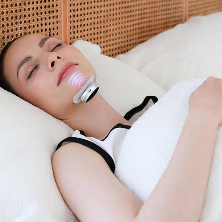 Anti-Snoring Device with Chin Pads | 3 Intensity Levels | 10-Hour Battery, 1-Hour Fast Charge, Discreet Design 3