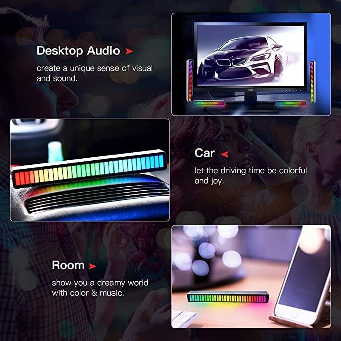 Smart Bulb RGB Bluetooth App-Controlled Sound-Reactive with 8 Dynamic Modes 4