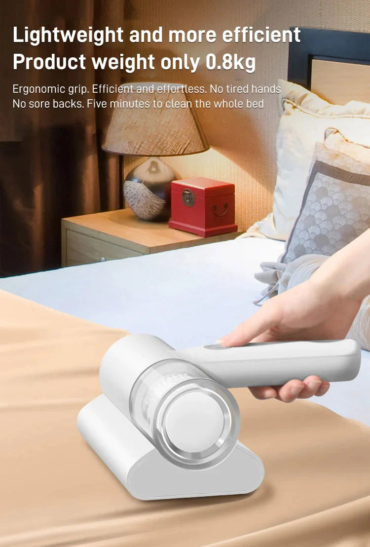 UV Mite Removal Vacuum Cleaner 12kPa Suction | HEPA Filter, Double Pulsation | Deep Cleans Mattress, Pillows &amp; Carpet 7