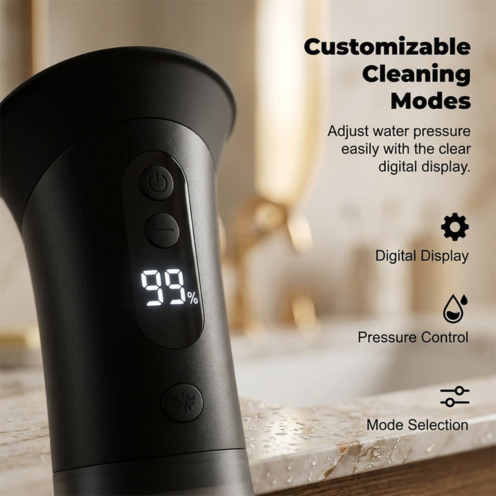 Ear Wax Removal Irrigator | Dual-Tank System with Adjustable Nozzles | Rechargeable USB-C Battery for Travel-Ready Hygiene 5