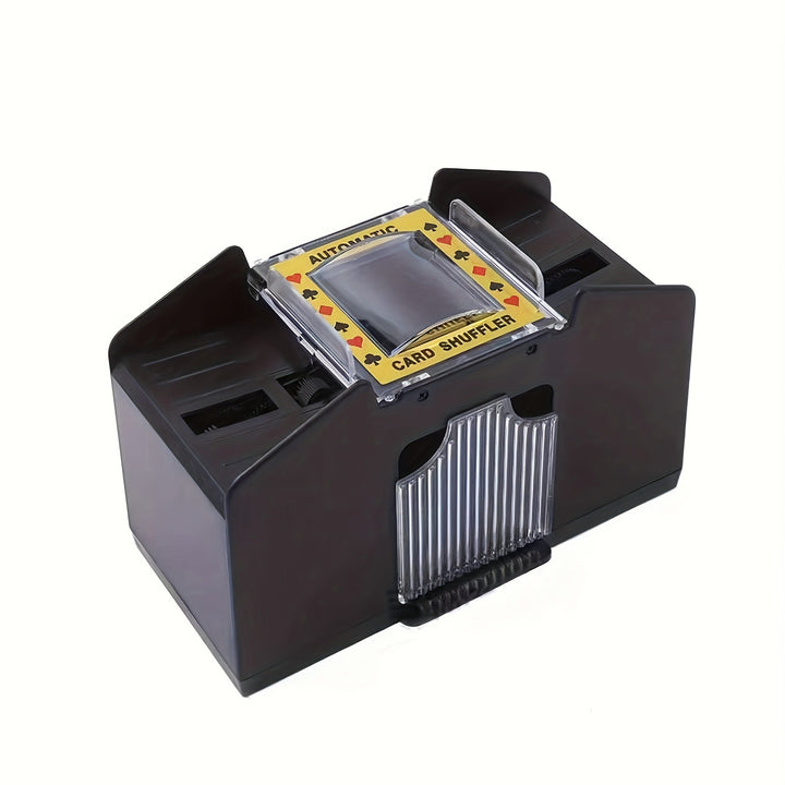 Automatic Card Shuffler for Standard Playing Cards | Battery Operated, Plastic | Poker, Bridge &amp; Board Game Nights 5