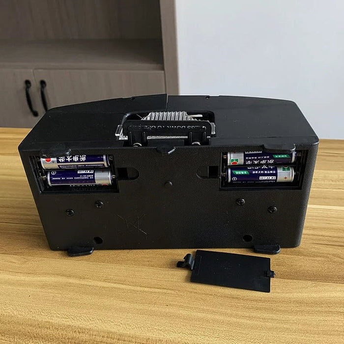Automatic Card Shuffler | Supports Up to Six Decks, USB or AA Battery Powered | Reduced-Noise Motor for Card Games 1