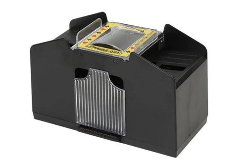 Automatic Card Shuffler | Supports Up to Six Decks, USB or AA Battery Powered | Reduced-Noise Motor for Card Games 6