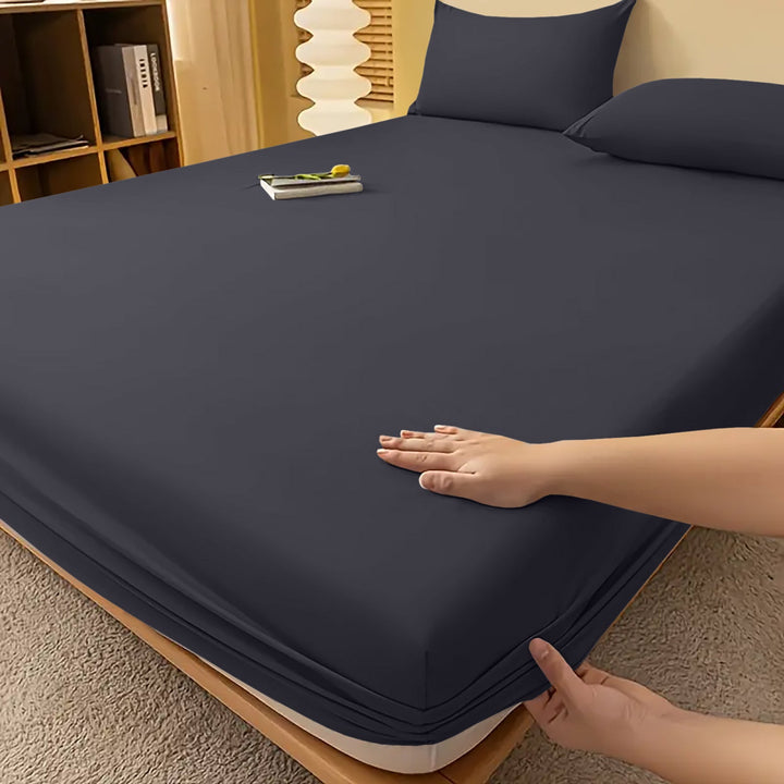 Extra Deep Fitted Bed Sheet, Up to 29 cm Depth | Single, Double, King, Super King, 12 Colours | Wrinkle-Resistant All-Season Fit 23