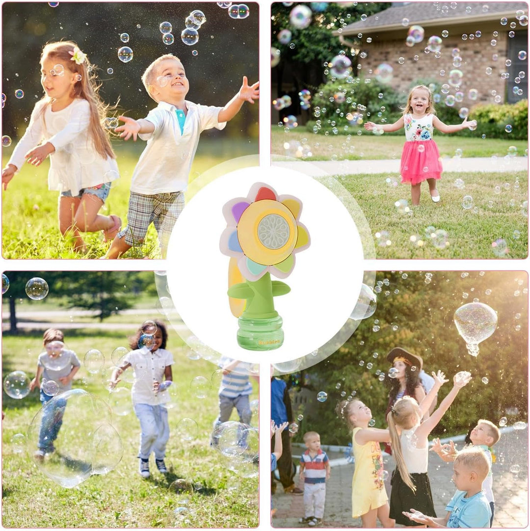 Bubble Spinner Toy Rechargeable ABS Plastic Handheld with Charging Cable 3