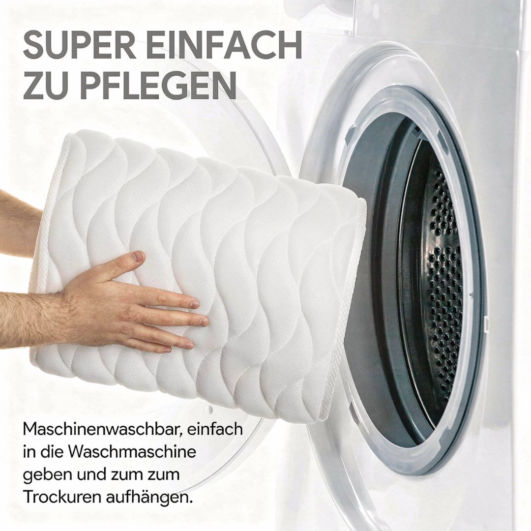 Ergonomic Bath Pillow with Suction Cups | Breathable Mesh Padding | Non-Slip Neck and Back Support for Bathtub Relaxation 6