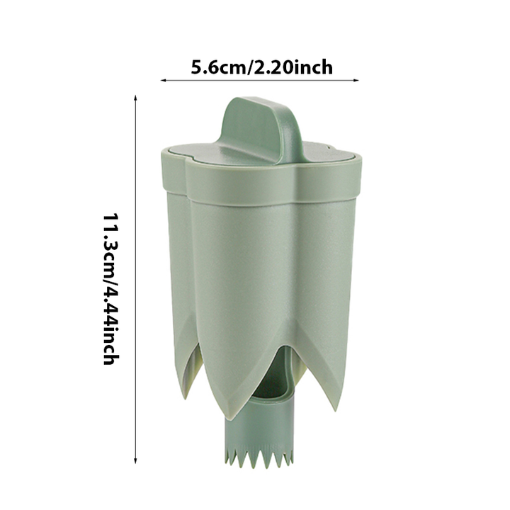 2-In-1 Fruit and Pepper Corer, ABS | Green, Two-Piece Snap Design | Removes Cores and Seeds Without Damaging the Flesh 11