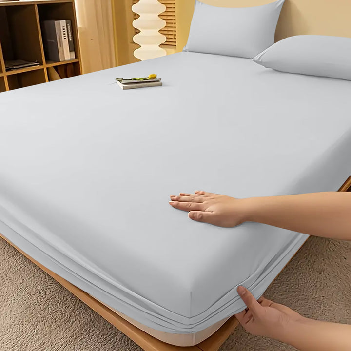 Extra Deep Fitted Bed Sheet, Up to 29 cm Depth | Single, Double, King, Super King, 12 Colours | Wrinkle-Resistant All-Season Fit 47