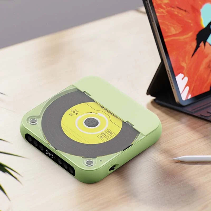Mini CD Player | Portable Bluetooth Disc Player