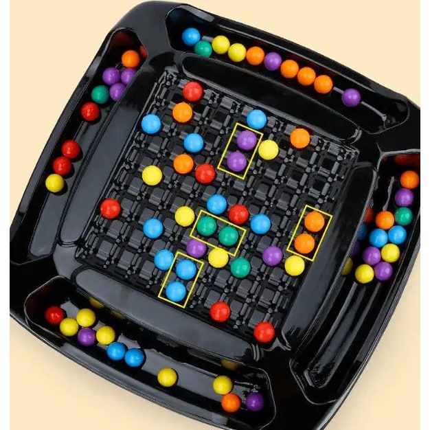 Board Game Ball with Colorful Marbles Strategy Puzzle for Family Tabletop Play - Image 7