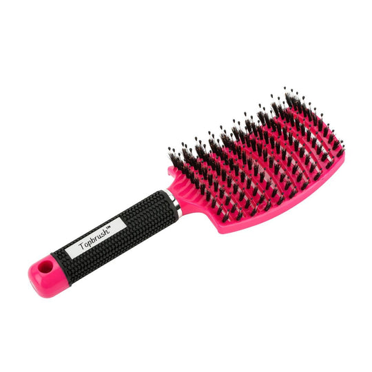 Detangling Hair Brush for All Hair Types | Nylon Pins &amp; Boar Bristle Blend | Reduces Breakage, Adds Natural Shine 7