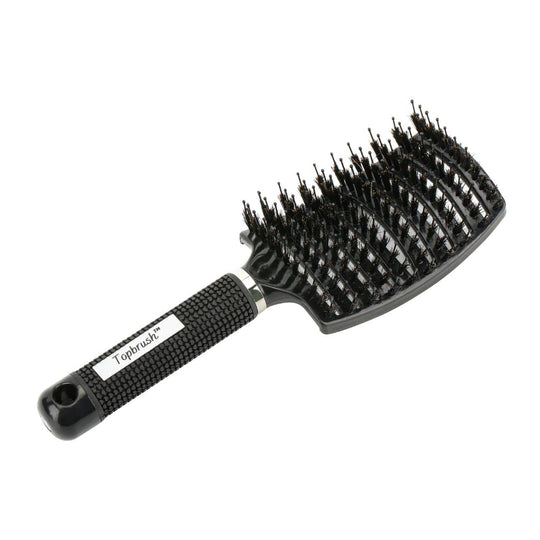 Detangling Hair Brush for All Hair Types | Nylon Pins &amp; Boar Bristle Blend | Reduces Breakage, Adds Natural Shine 2