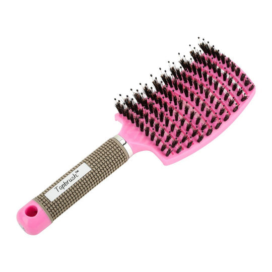 Detangling Hair Brush for All Hair Types | Nylon Pins &amp; Boar Bristle Blend | Reduces Breakage, Adds Natural Shine 6