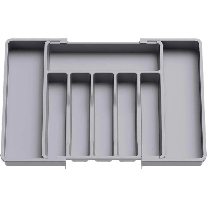 Expandable Kitchen Organizer Drawer Tray with Multiple Compartments 10