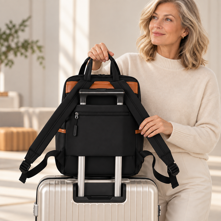 Travel Backpack Anti-Theft Water-Resistant Oxford with Hidden Zip Pocket 2