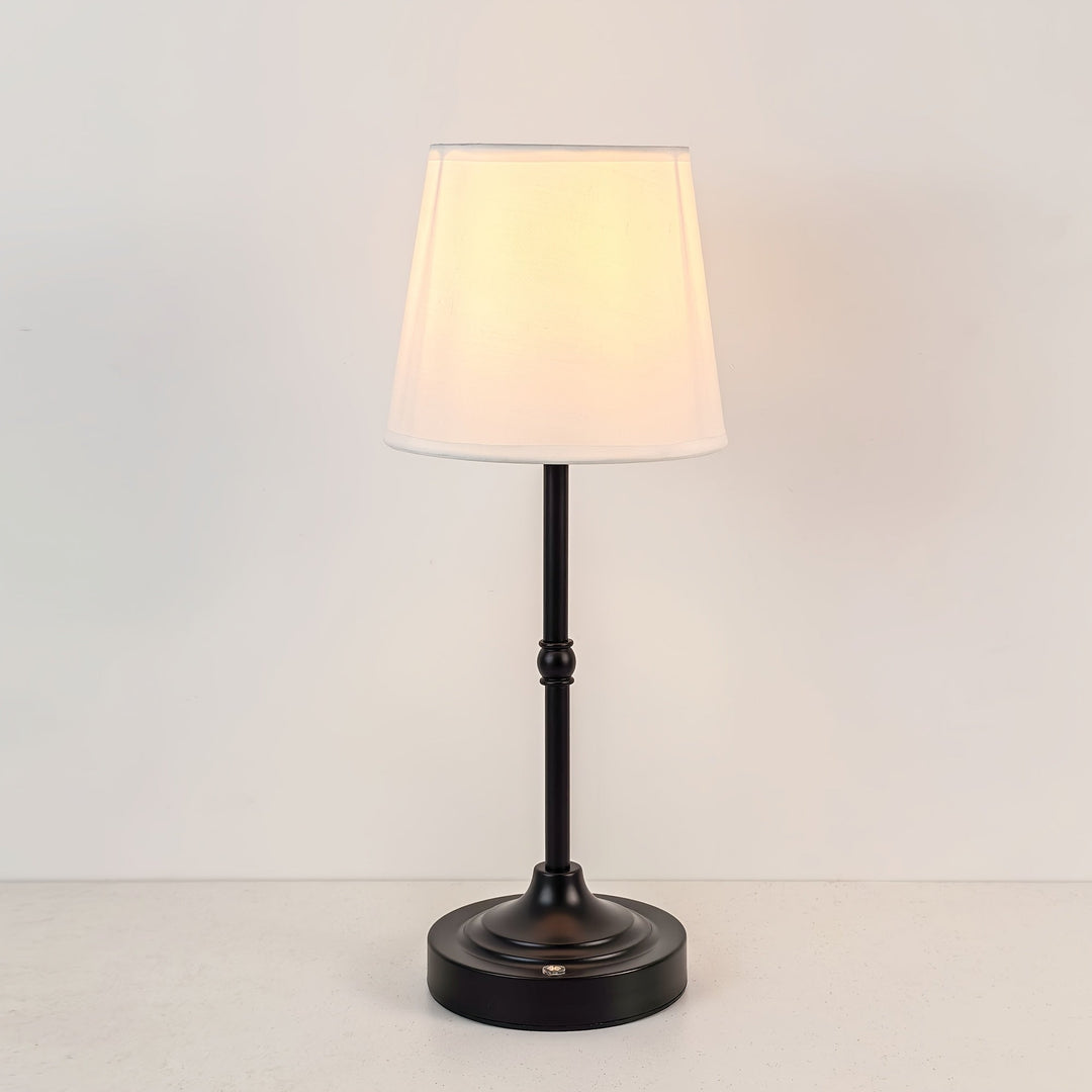 Cordless Table Lamp Brushed Metal | Touch Dimmable, USB Rechargeable | Soft Ambient Glow for Bedside &amp; Living Spaces 5