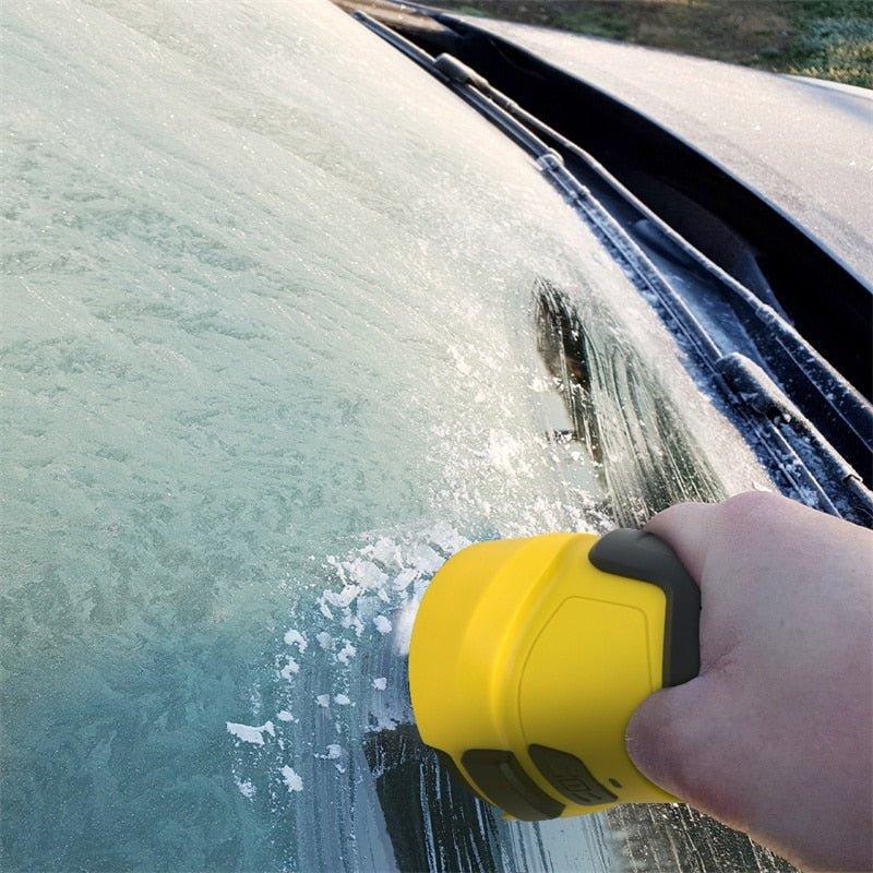 Electric Ice Scraper USB Rechargeable | Electromagnetic Snow Removal Tool | Anti-Freeze Car Windscreen and Window De-Icer 2