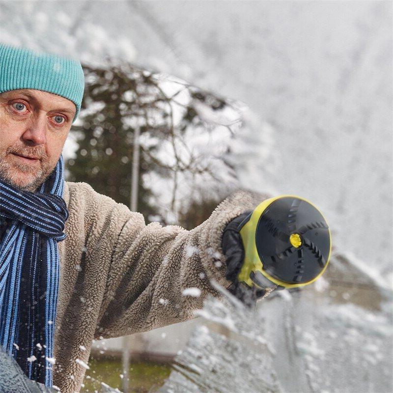 Electric Ice Scraper USB Rechargeable | Electromagnetic Snow Removal Tool | Anti-Freeze Car Windscreen and Window De-Icer 3