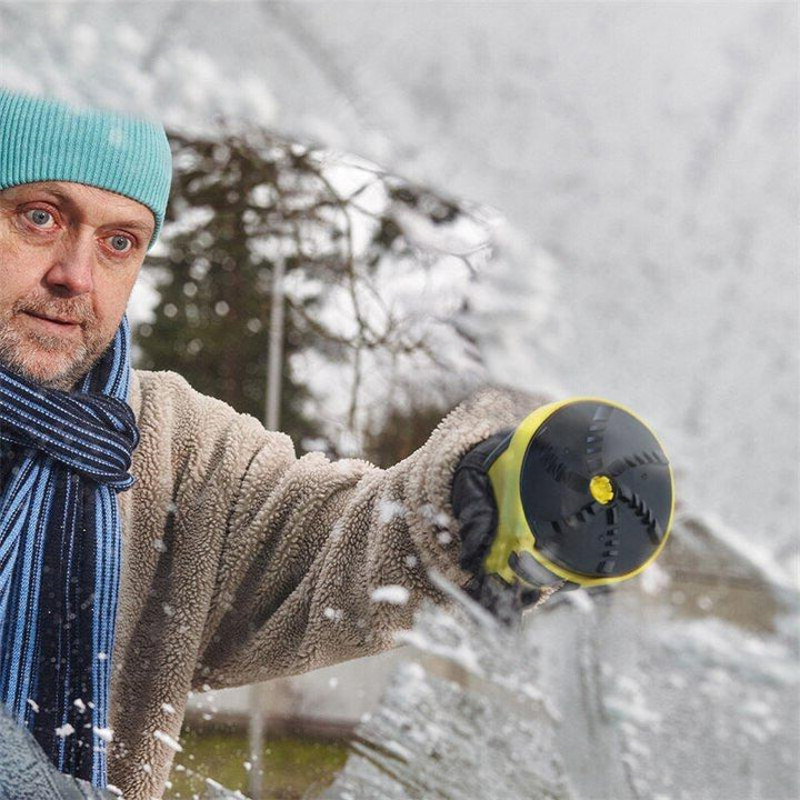 Electric Ice Scraper USB Rechargeable | Electromagnetic Snow Removal Tool | Anti-Freeze Car Windscreen and Window De-Icer 3