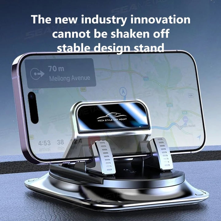 Car Phone Holder with 360 Degree Rotation Dashboard Mount and Anti Slip Gel Base - Image 2