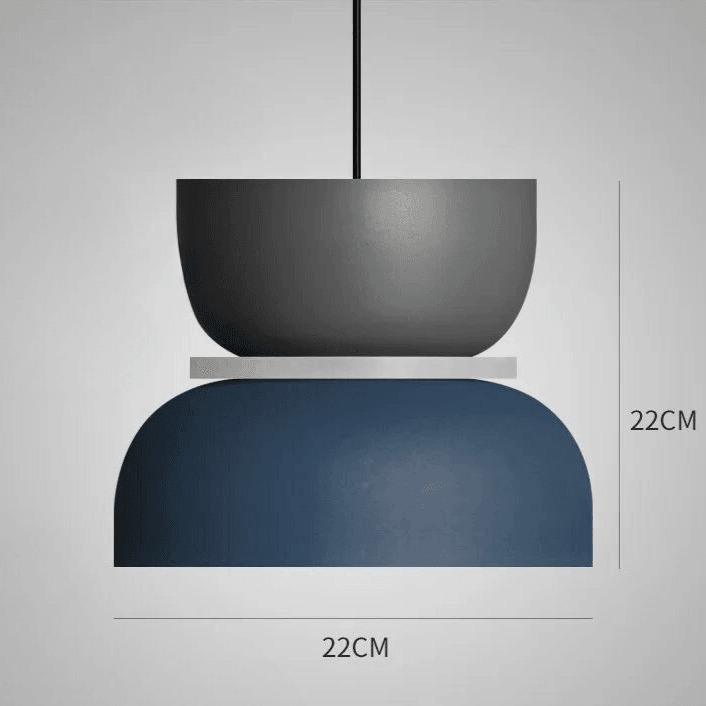 Pendant Lamp Metal | Nordic Curved Design with Built-In LED | Warm Ambient Lighting for Kitchens and Dining Rooms 10